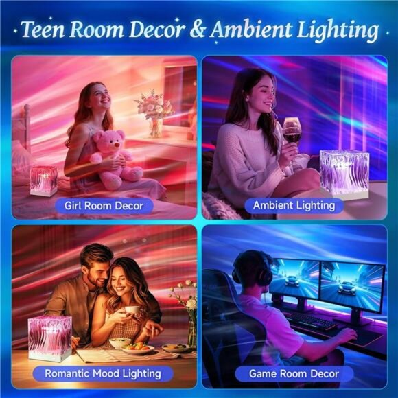 Galaxy Light Projector 18 Color Night Light for Bedroom Kids Teen Room Decor - Picture 5 of 7